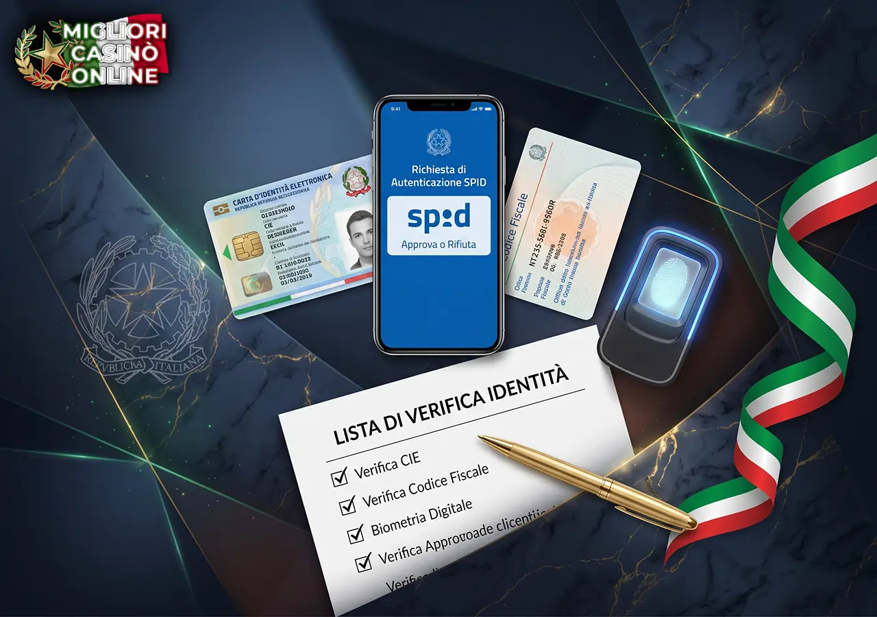Apertura del conto di gioco con identità digitale su Best Online Casino IT